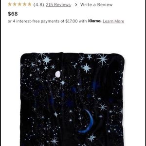 VICTORIA'S SECRET
Plush Fleece Blanket NWT